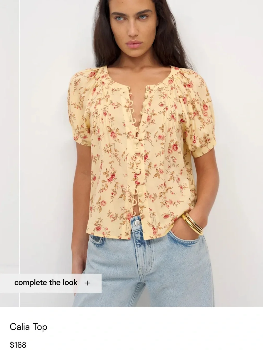 NWT Reformation Calia Top